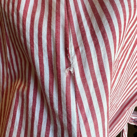 The cutest pinstripe jumpsuit - Picture 6 of 6